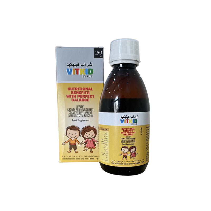 Vitkid Multivitamin & Mineral Syrup 150ML
