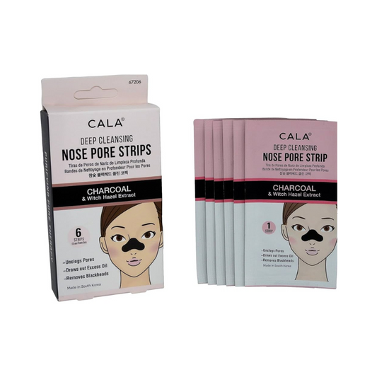 Pure Radiance Charcoal Nose Pore Strips-(6strips/b