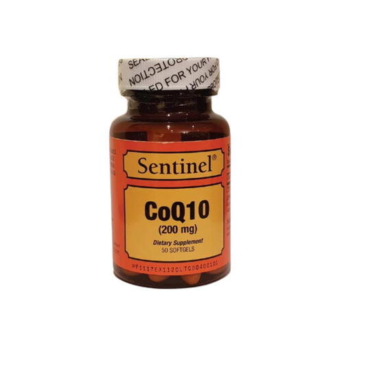 Sentinel Co Q 10 200 Mg Soft Gels