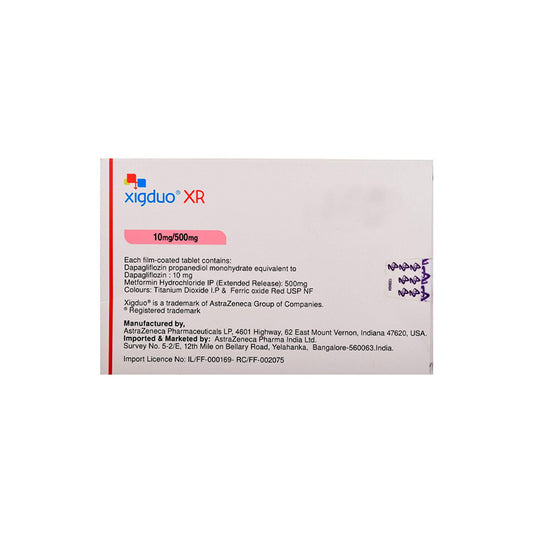 Az-xigduo Xr Tab 10mg/500 Mg 30s