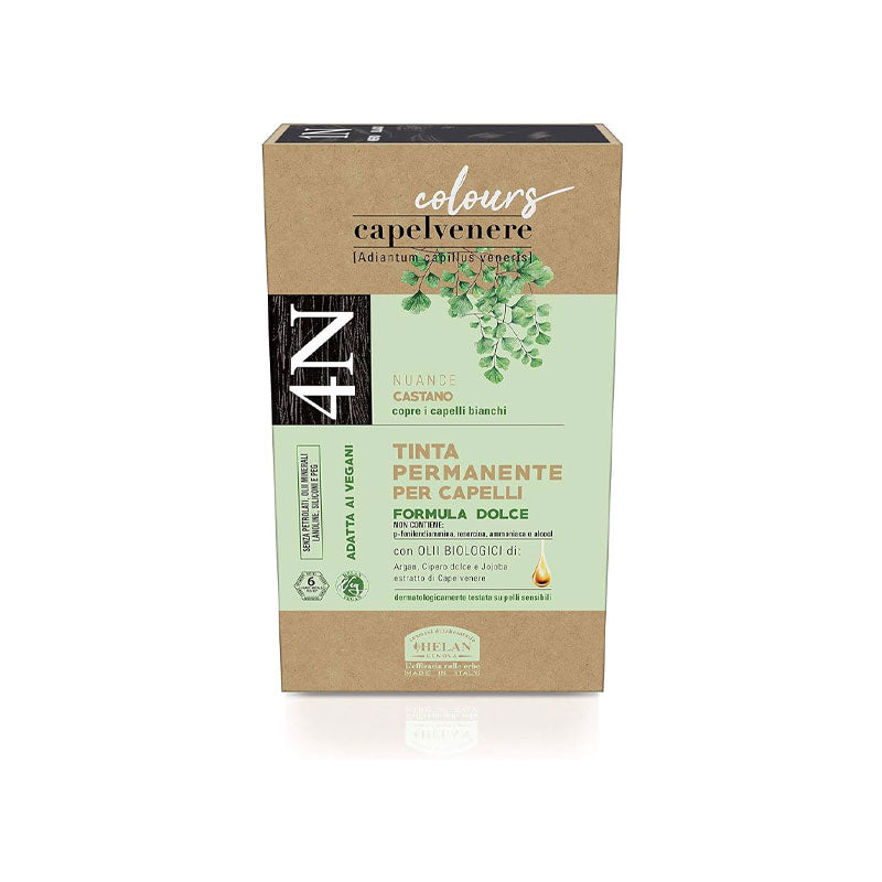Capelvenere Permanent Hair Dye - Brown 4n