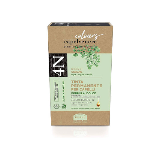 Capelvenere Permanent Hair Dye - Brown 4n