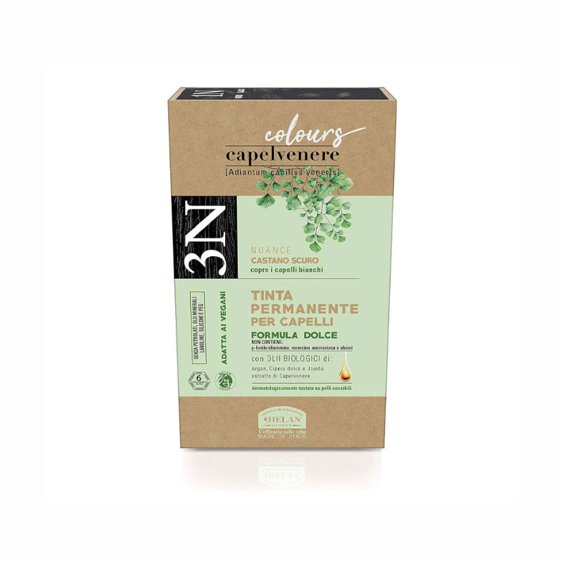 Capelvenere Permanent Hair Dye - Dark Brown 3n