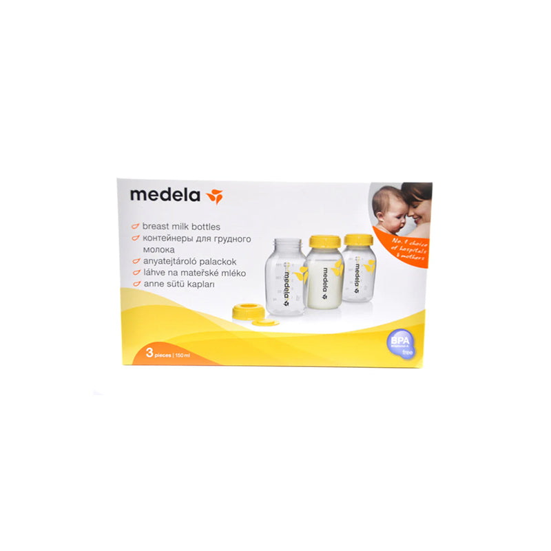 Medela Breast Milk Storage Bottles 150ml (3pcs)