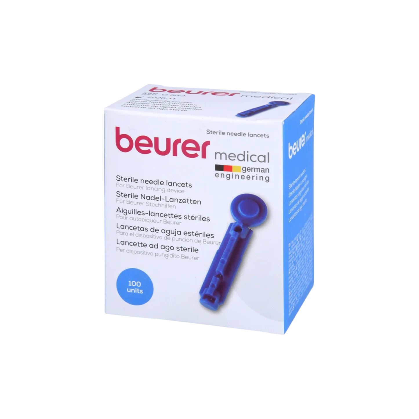 Beurer Sterile Needle Lancets-100's(Discontinued)