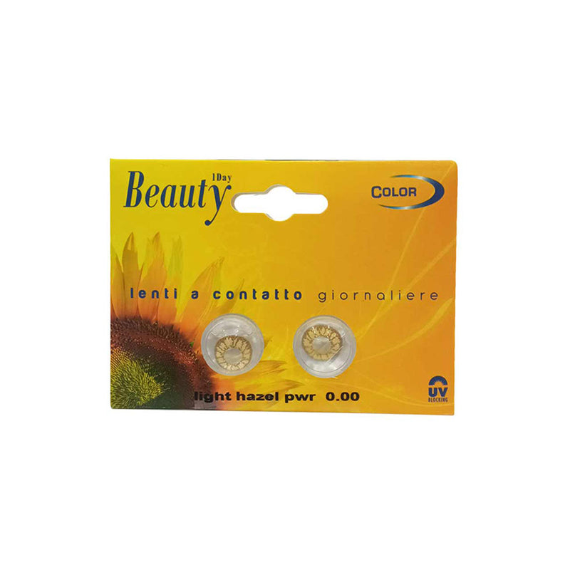 BEAUTY DAILY COLOR LENSES 2 LIGHT HAZEL