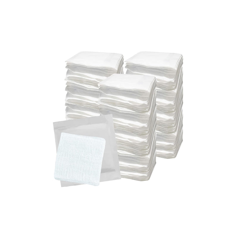 NUMAN GAUZE SWAB N/STRL 12 PLY 2*2 UNFOLDED 100S