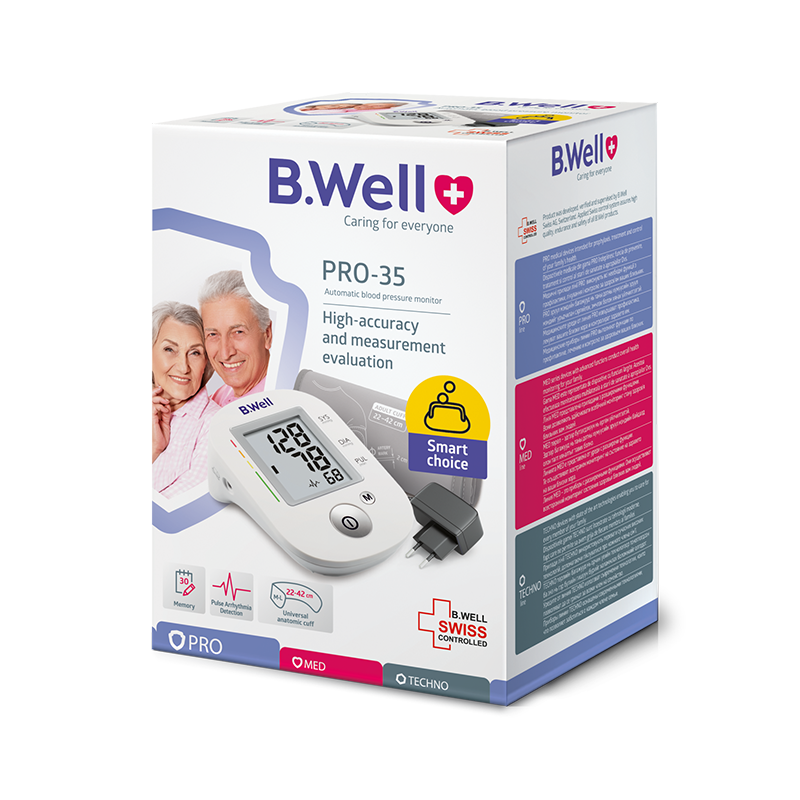 B- Well Automatic Bp Monitor Pro 35