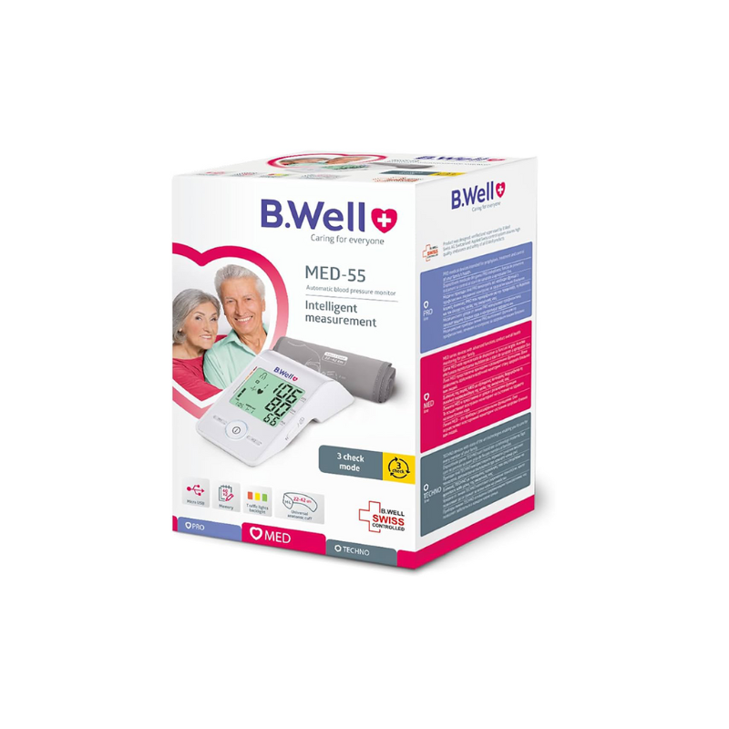 B Well Automatic Bp Monitor Med 55