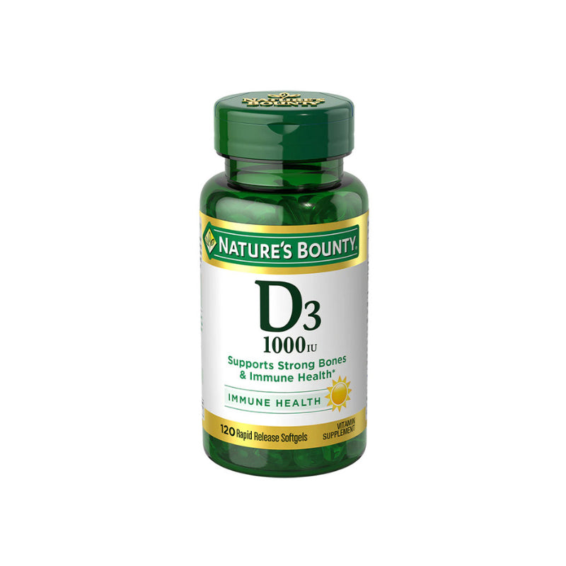 Natures Bounty D3 1000iu Softgels