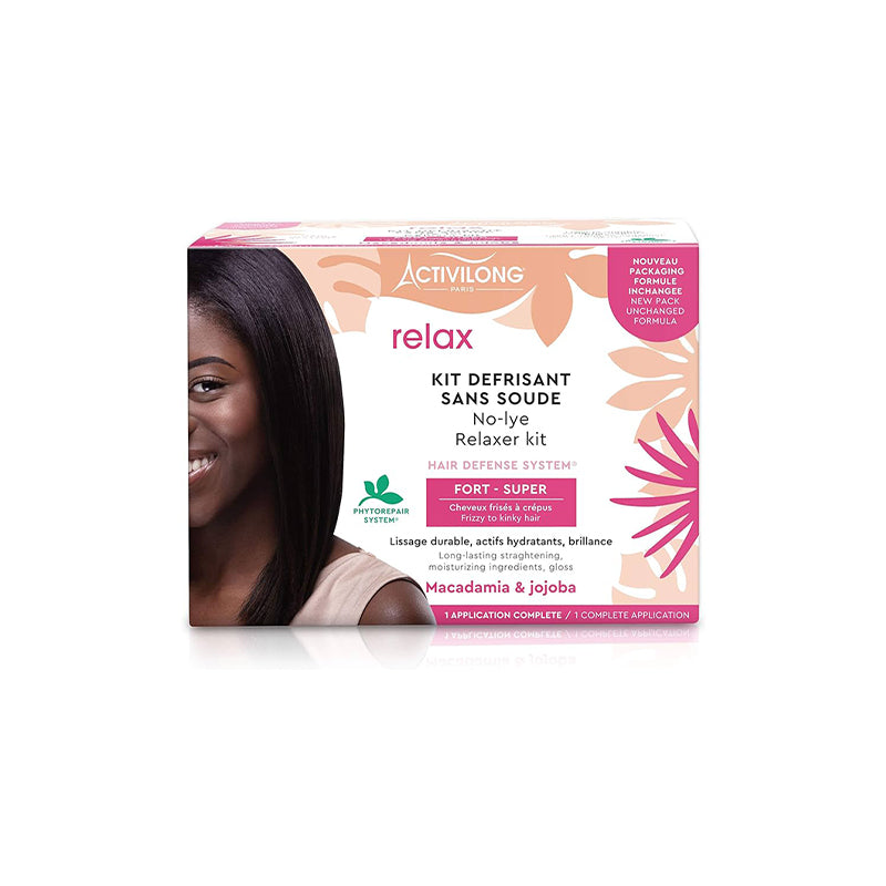 Activilong Actigloss Nourish No-lye Relaxer Kit Re