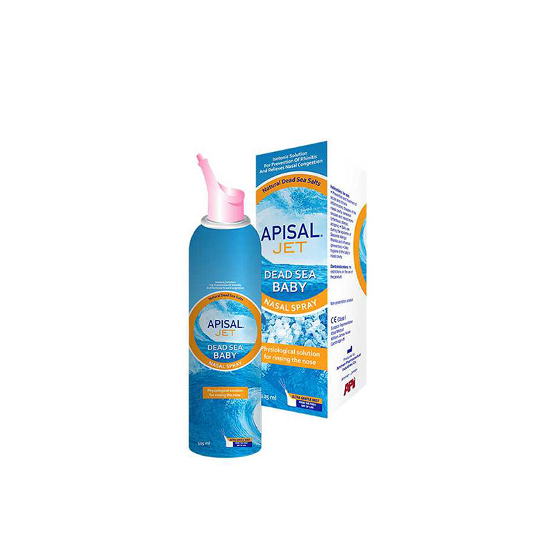 APISAL JET DEAD SEA NASAL SPRAY BABY 125ML