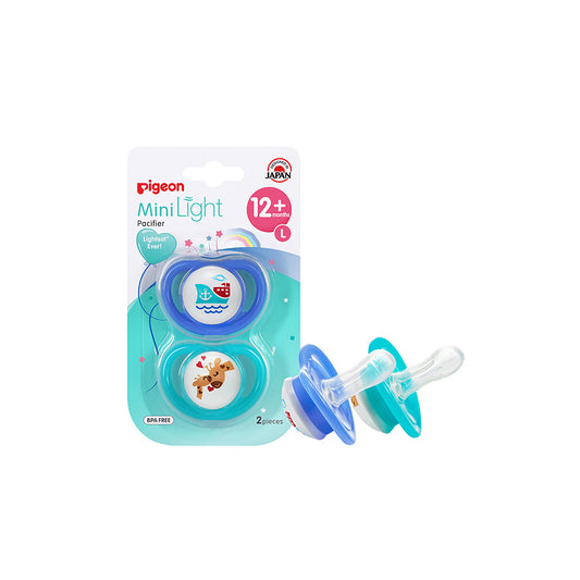 Minilight Pacifier Double (L) Boy Ship & Giraffe