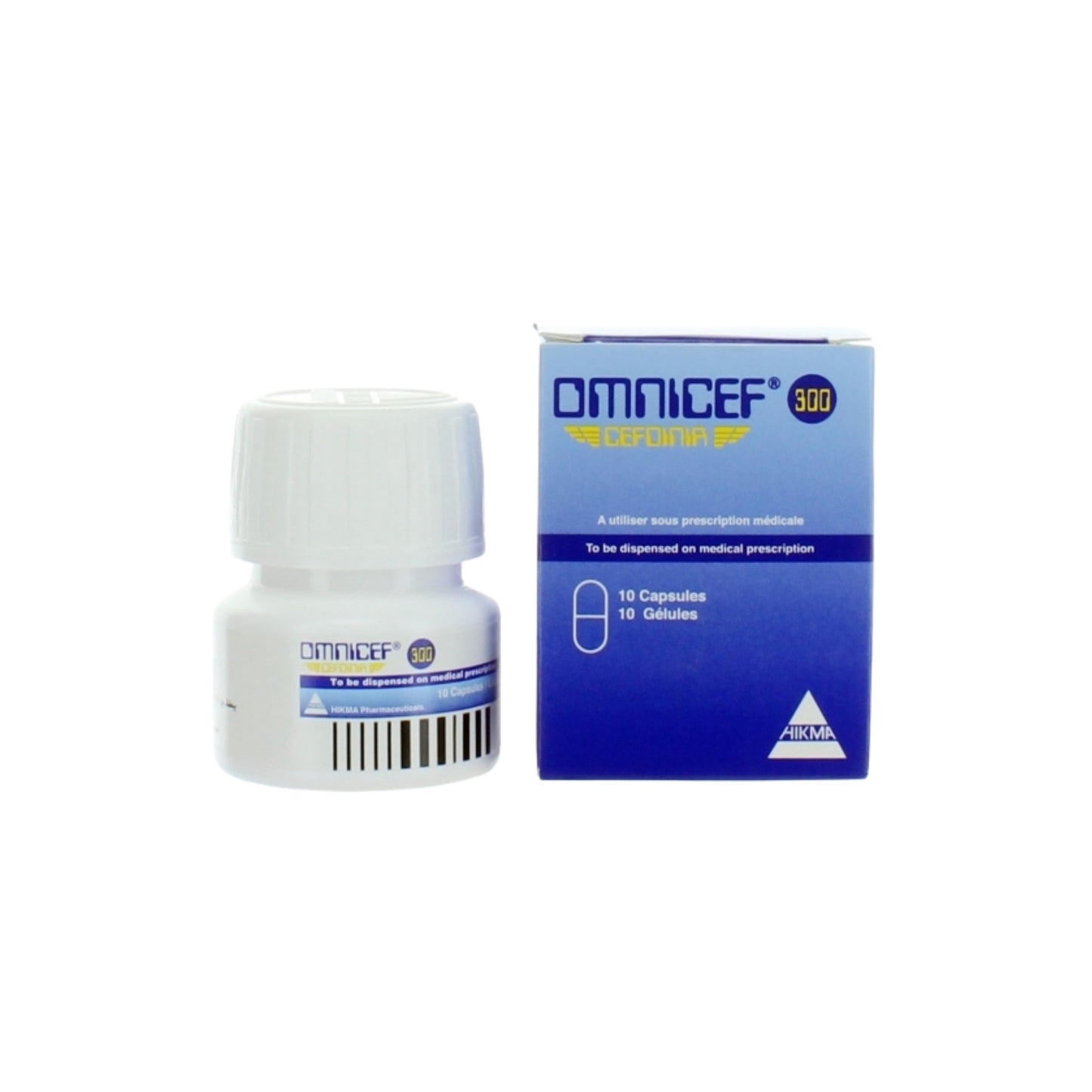 Omnicef 300mg Cap 10's