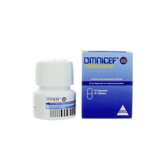 Omnicef 300mg Cap 10's