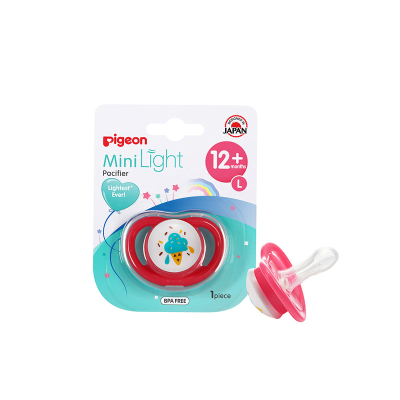 Pigeon Minilight Pacifier Single(L) Girl Ice Cream