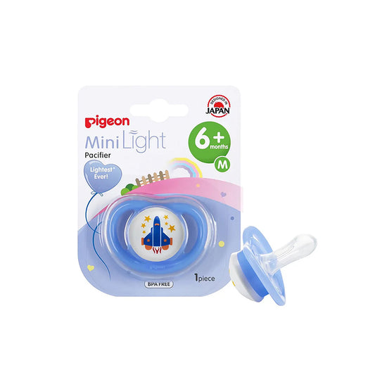 Minilight Pacifier Single (M) Boy Aeroplane