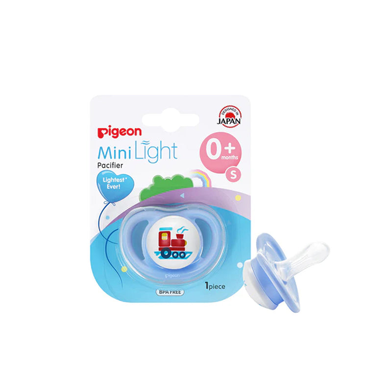 Minilight Pacifier Single (S) Boy Train