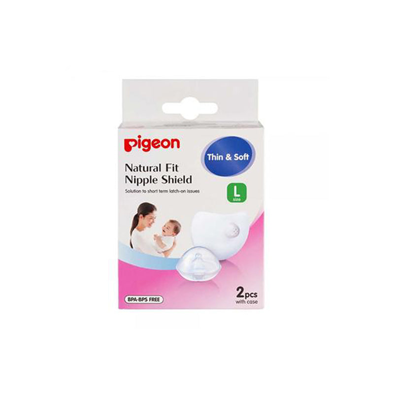 Pigeon Nipple Shield Silicone Nat Fit Soft (78305)