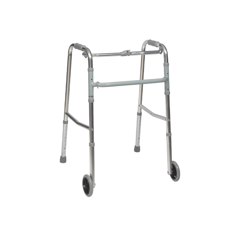 912 Foldable Aluminium Walker With Wheels