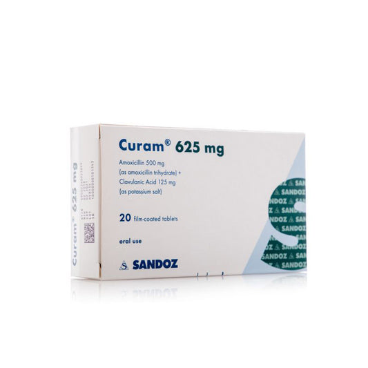 Curam 625mg Tab 20's