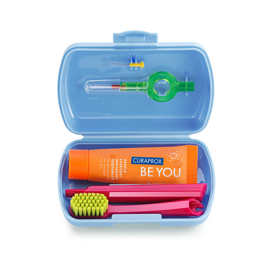 Curaprox Travel Set-blue