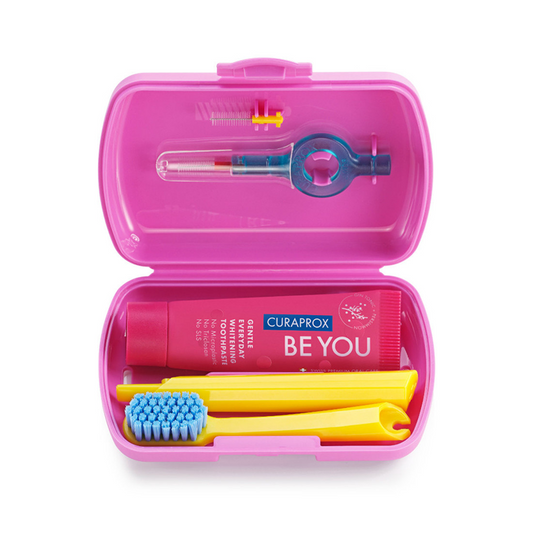Curaprox Travel Set- Pink