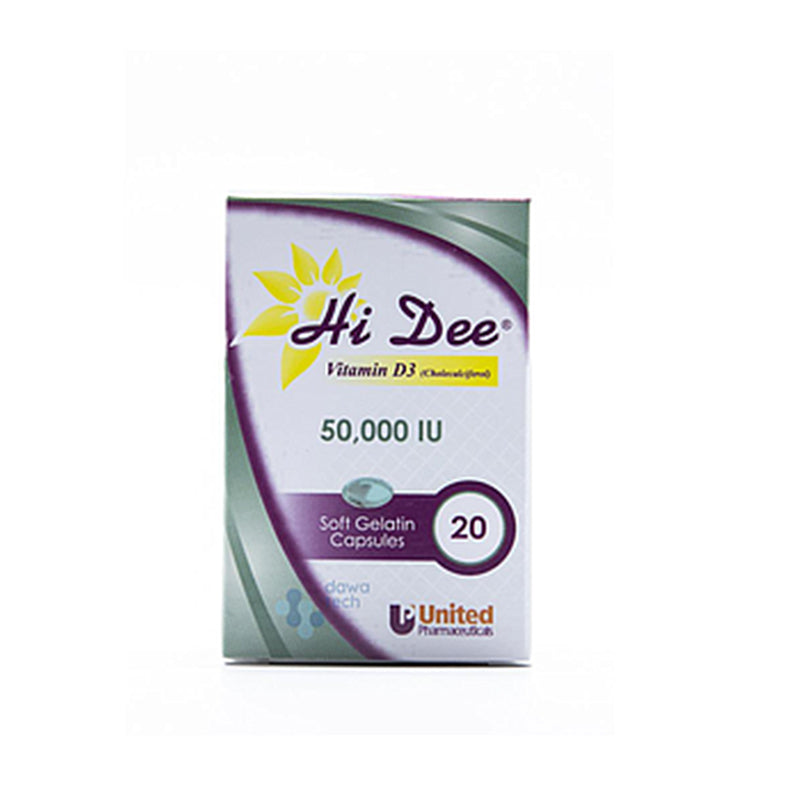 Hi Dee 50000 Iu Cap 20s