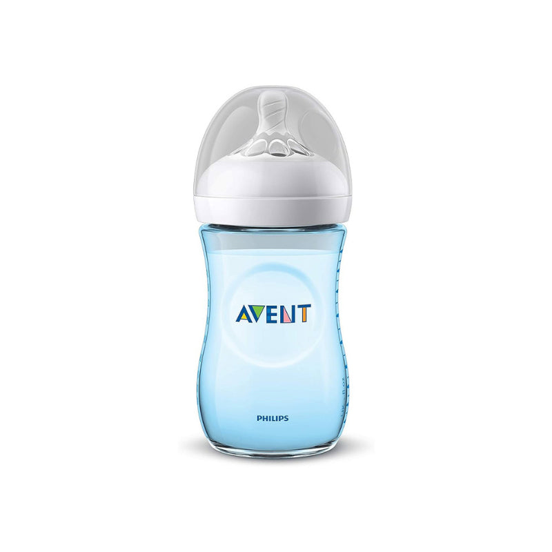Avent Natural Feeding Bottle-blue 260 Ml Scf035/17