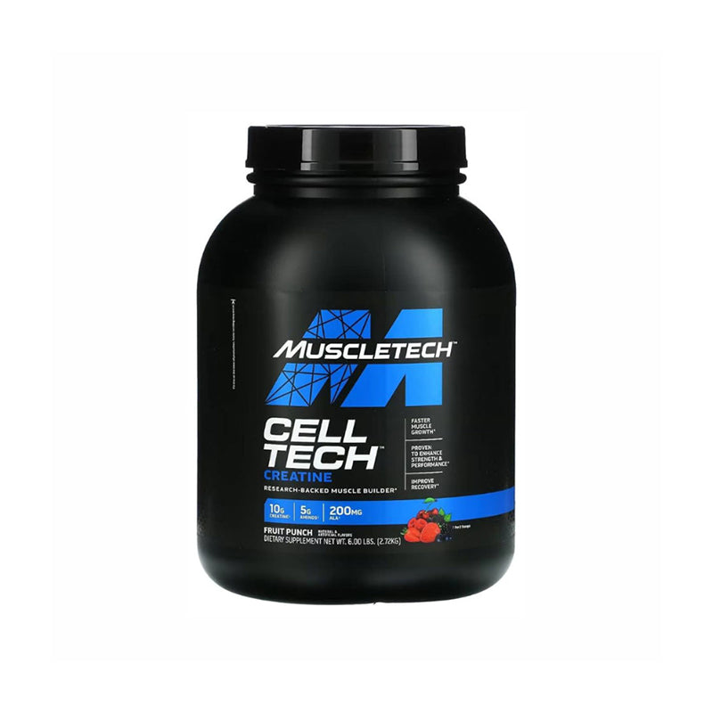 Muscletech Cell Tech Creatine Fruit Punch Flavour 6lbs