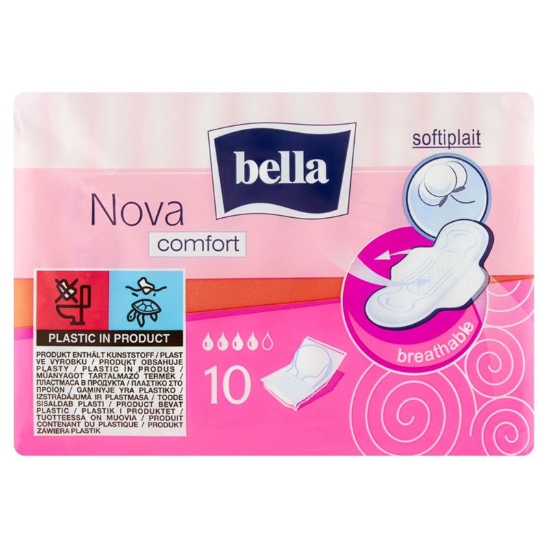 Bella Sanitary Pads Nov Comfort 10's