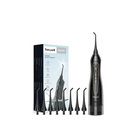 Fairywill 5020e Water Flosser Oral Irrigator-black