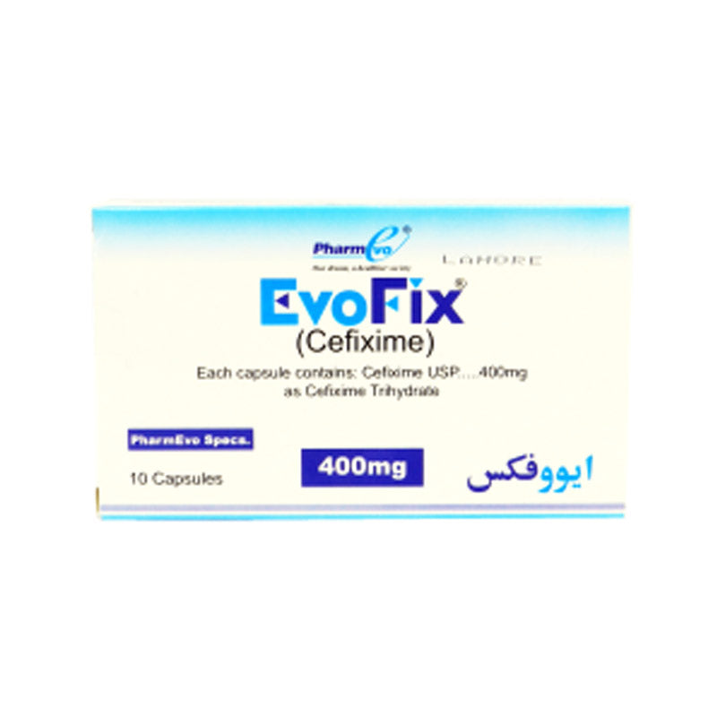 Evofix 400mg 10 Caps.