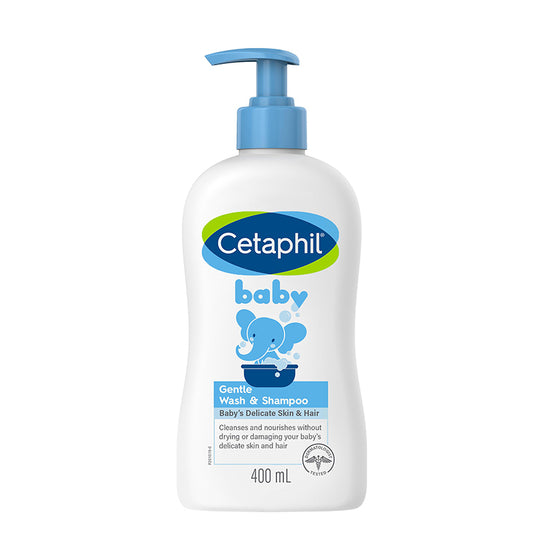 Cetaphil Baby Gentle Wash And Shampoo 400 Ml Pumb - Gd