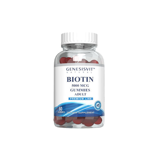 Genesisvit Biotin 5000 Mcg Gummies Adult 60 S