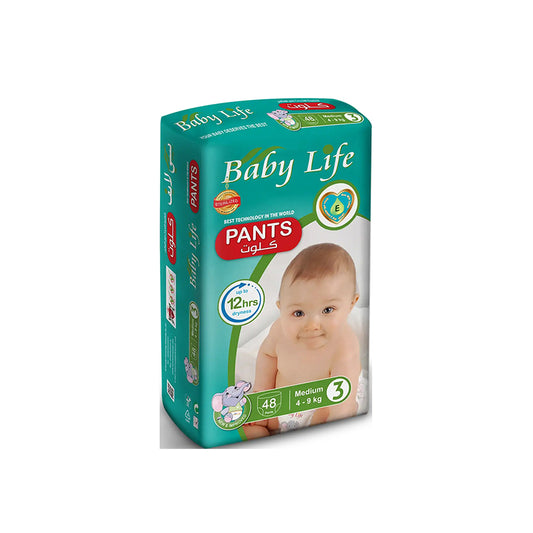 Baby Life Pants Stage-3 (4-9kg 24's)