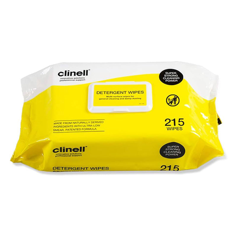 Clinell Detergent Wipes - Cdw215 6s