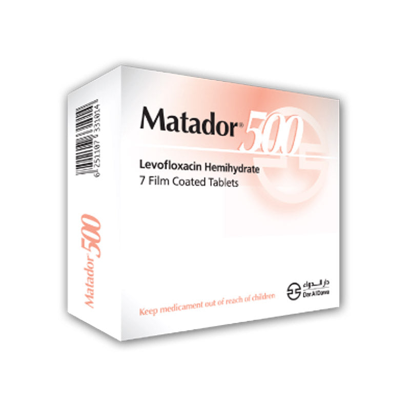 Matador 500mg 7's