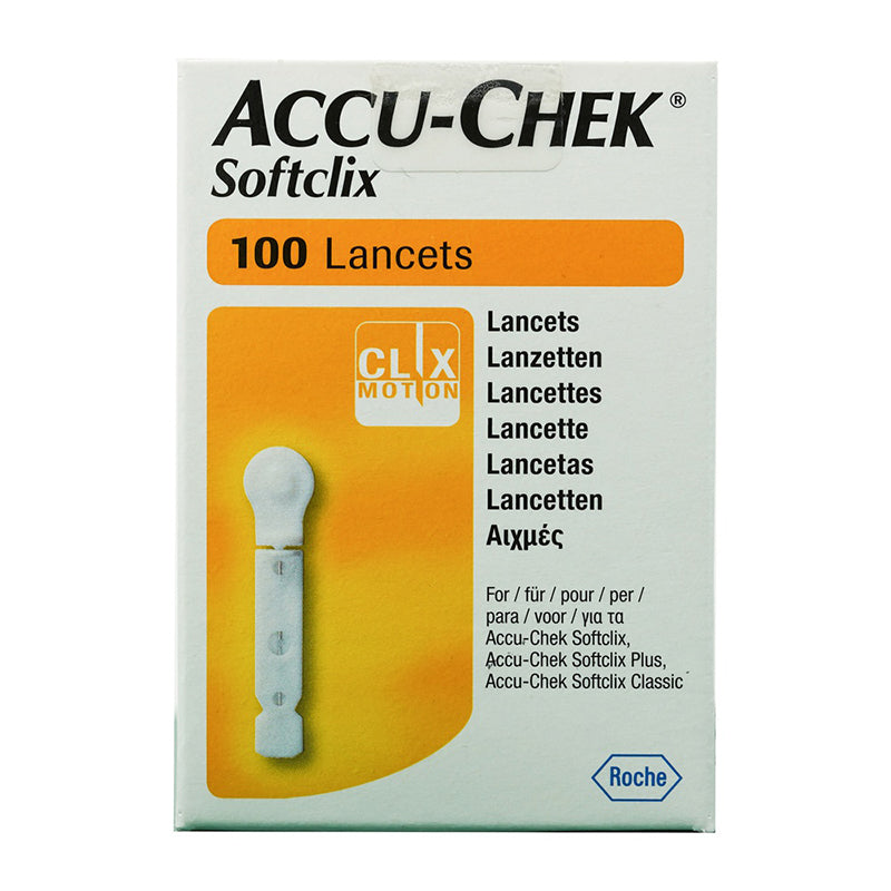 Accu Check Softclix 100 Lancets