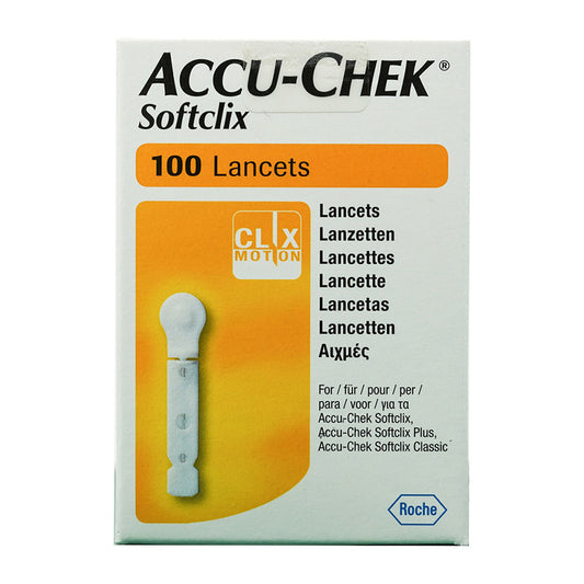 Accu Check Softclix 100 Lancets