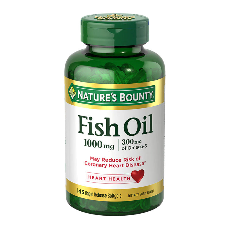 Nature S Bounty Fish Oil 1000 Mg Omega-3 145's
