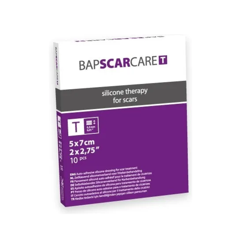 Bap Scar Care Silicon Sheet 5*7 10's