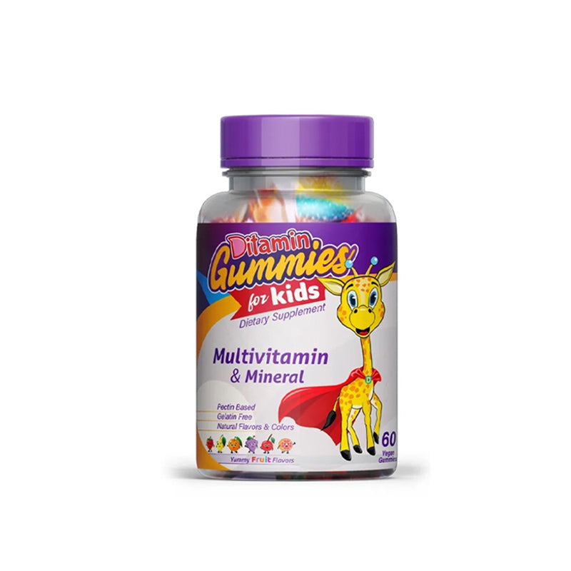 Ditamin Gummy Multivitamin & Minaral 60's