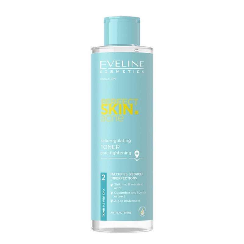 Eveline Perfect Skin Acne Seoreg Toner 200ml