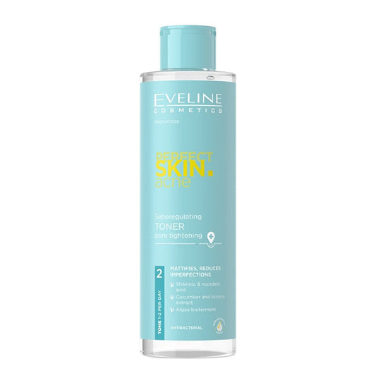 Eveline Perfect Skin Acne Seoreg Toner 200ml