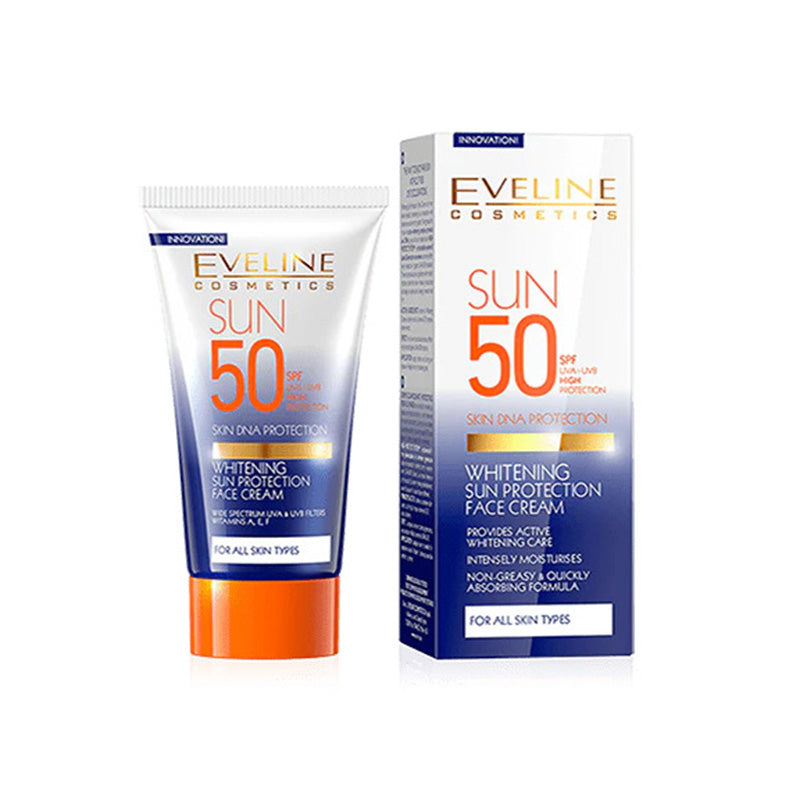 Eveline Sun Protection Whitening Spf 50 Face Cream 50ml
