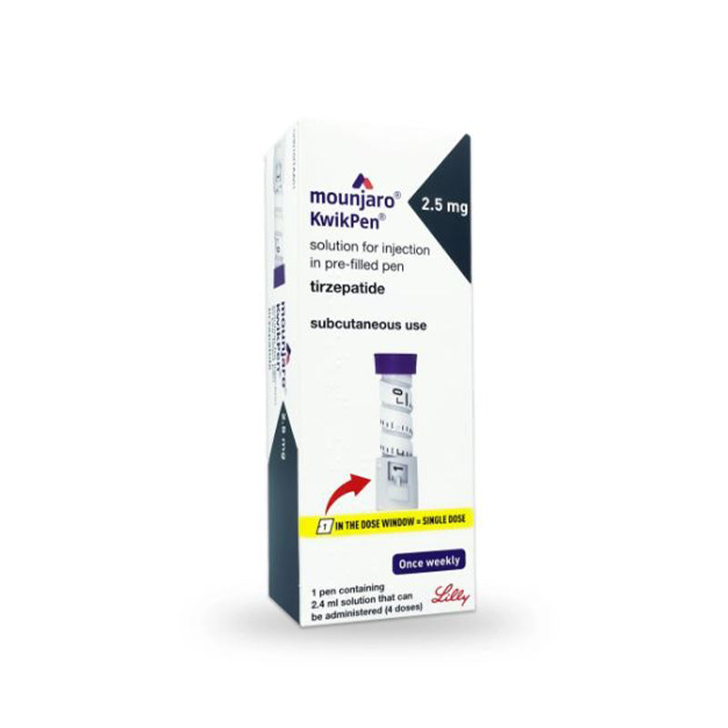 Mounjaro Kwikpen 2.5/0.6ml Solution Inj Pen 1's