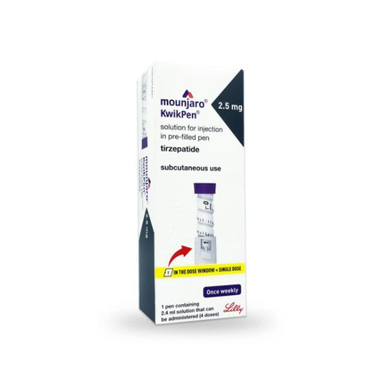 Mounjaro Kwikpen 2.5/0.6ml Solution Inj Pen 1's