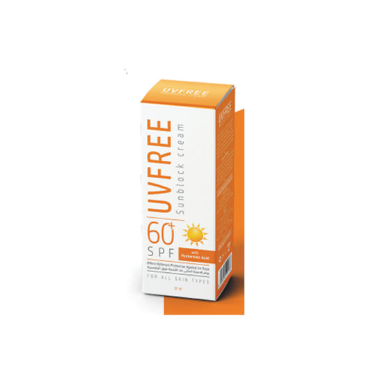 Uvfree Sunblock Cream Spf 60+ 50ml