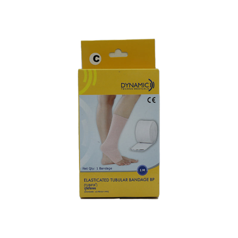 Dyna Elasticated Tubifix 1m Size C-white